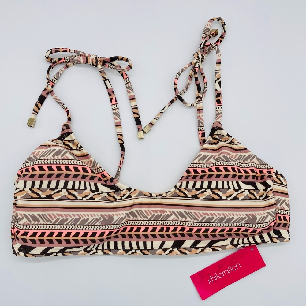 Swimsuit Top Aztec Print Juniors Bralette Bikini